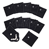 Square Velvet Jewelry Pouches LS-ABAG-WH0012-05B-1