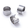 Tarnish Resistant Unisex 304 Stainless Steel Cuff Earrings X-EJEW-P135-03A-1