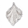 Non-Tarnish 304 Stainless Steel Bigs Pendants STAS-B031-15P-2