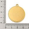 Ion Plating(IP) 304 Stainless Steel Pendants Cabochon Settings X-STAS-A099-04G-3