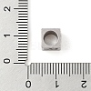 Tarnish Resistant 201 Stainless Steel European Beads STAS-M058-01R-P-3