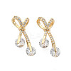 Brass Micro Pave Cubic Zirconia Pendants KK-H071-02B-G-1