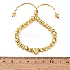 Rack Plating Brass Slider Bracelets BJEW-C036-01A-G-4