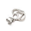 304 Stainless Steel Pendants STAS-K243-25P-3