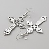 Bohemia Alloy Dangle Earrings for Women EJEW-WH0009-42C-2