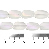 Electroplate Glass Beads Strands EGLA-C009-01B-HR02-4