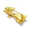 Fashion Golden Zinc Alloy Enamel Pins LS-JEWB-D068-01G-04-2