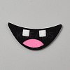 Felt Craft Doll Mouth DOLL-WH0007-18D-1