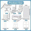 20pcs 9 styles Plastic Furniture Dollhouse Home Decorations DJEW-OC0001-45-2