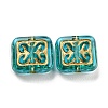 Plating Transparent Acrylic Beads LS-OACR-A024-02C-1