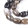 Natural Agate Beads Strands G-N356-02A-02-4