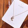 925 Sterling Silver Pendant Necklaces NJEW-BB34650-RG-2