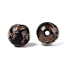 Handmade Gold Sand Lampwork Beads LAMP-N045-01A-02-2