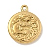 Ion Plating(IP) 304 Stainless Steel Pendants STAS-Q334-38G-1