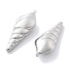 Anti-Tarnish 304 Stainless Steel Pendants STAS-R130-33P-2
