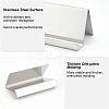 Stainless Steel Business Card Frame LS-ODIS-WH0008-37P-5