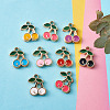 Beadthoven Alloy Enamel Pendants ENAM-BT0001-06-12