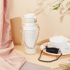 2Pcs 2 Colors Silicone Cup Handle Strap AJEW-PH0011-90-5
