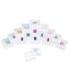 15Pcs Clear Window Plastic Loose Diamond Boxes OBOX-HY0001-02A-1