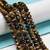 Natural Tiger Eye Beads Strands G-K351-B08-02-2