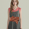 Bowknot PU Leather Wrap Around Waist Bands AJEW-WH20033-042K-5