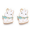 Alloy Enamel Pendants PALLOY-N170-035C-NR-2