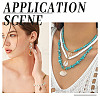 28Pcs 7 Styles Natural Mixed Shell Pendants PALLOY-HY00104-5