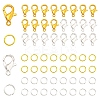 200Pcs Zinc Alloy Lobster Claw Clasps DIY-YW0010-30-1