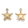 Ion Plating(IP) 304 Stainless Steel Pendants STAS-I197-012G-2