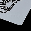 Plastic Hollow Out Drawing Painting Stencils Templates DIY-Z024-01F-3