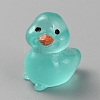 Duck Luminous Resin Display Ornaments DJEW-TAC0004-01A-05-1