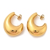 304 Stainless Steel Stud Earrings EJEW-Q011-09G-2