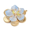 304 Stainless Steel and Acrylic and Plastic Pendants STAS-R170-04G-04-2