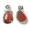 Synthetic Goldstone Pendants G-A031-02P-06-2