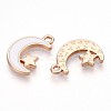 Alloy Enamel Pendants ENAM-T022-09B-2