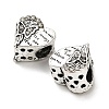 Alloy Rhinestone European Beads FIND-Q115-14AS-2