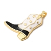 Brass Enamel Pendants KK-A296-48B-G02-2