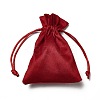 Velvet Cloth Drawstring Bags X-TP-G001-01C-01-2