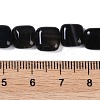 Natural Black Agate Beads Strands G-M435-A08-01-5
