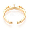 Brass Cup Peg Ring Settings KK-N274-36G-3