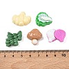 Opaque Resin Imitation Vegetable Cabochons RE-CBAE4BE-01-3