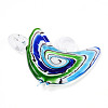 Handmade Lampwork Big Pendants LAMP-T023-06C-2