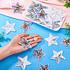 24Pcs 2 Styles Polyester Heat Transfer Vinyl Sheets PATC-TA0001-23-7