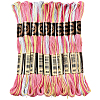 10 Skeins 6-Ply Polyester Embroidery Floss OCOR-CY0002-99H-1