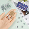 52Pcs 26 Styles Zinc Alloy Hollow Connector Charms FIND-SC0009-80-3