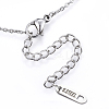 Non-Tarnish 304 Stainless Steel Pendant Necklaces LS-NJEW-H439-07P-2