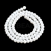 Opaque Glass Beads Stands EGLA-A035-P4mm-B01-2