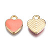 Alloy Enamel Charms ENAM-S121-041H-2