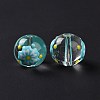 Transparent Glass Beads LAMP-B021-03B-02-4