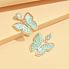 Bohemia Style Alloy & Cotton Dangle Stud Earrings FS-WG7AD97-04-1